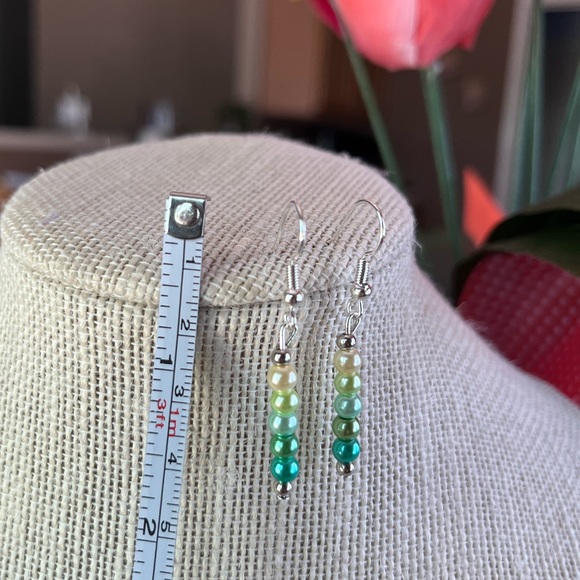 💚Handmade Earrings 💚 - Picture 6 of 7